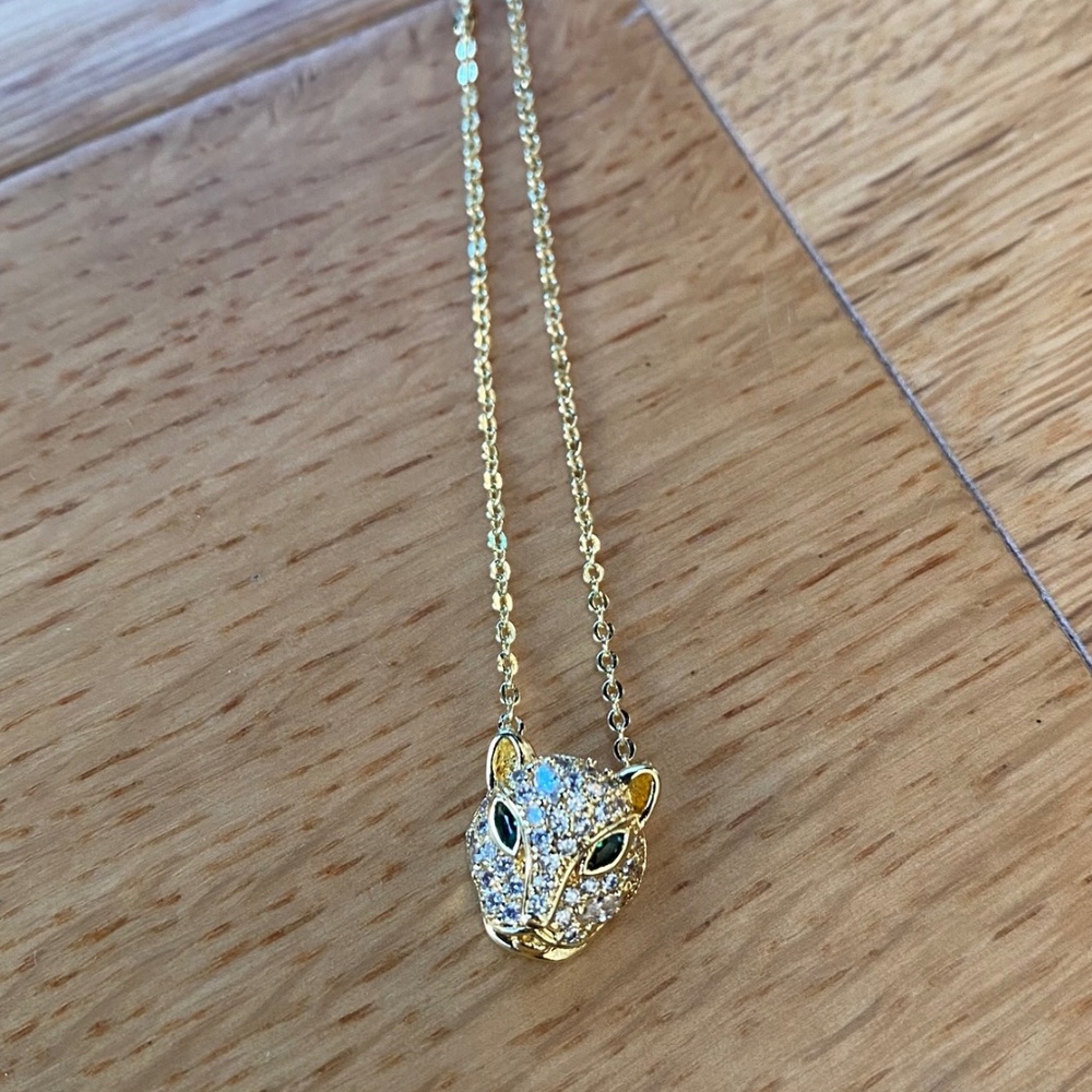 Jaguar Pendant Necklace